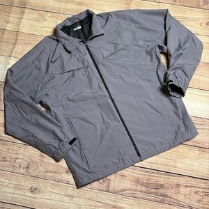 NIKE Storm-Fit Full Zip Golf Jacket Grey Men’s Size Large